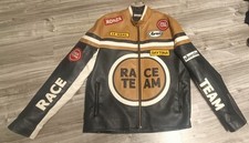 Lederjacke Biker/Racing