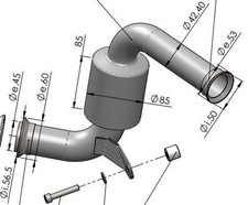Decatalysator [Leovince] KTM