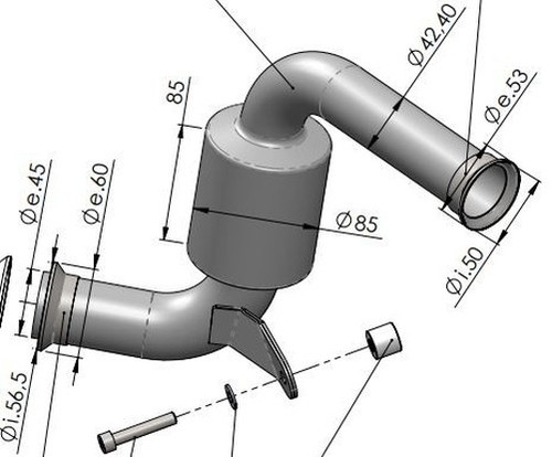 Decatalysator leovince ktm - [leovince],