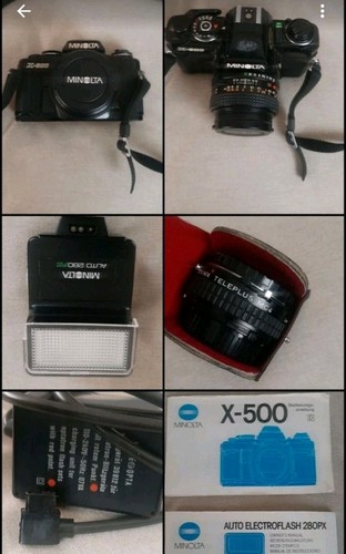 Kamera konvolut a - konvolut,, u.a.minolta