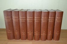Brockhaus Konversations-Lexikon von 1898 14. Auflage Jubiläumsausgabe Band 2-8 +