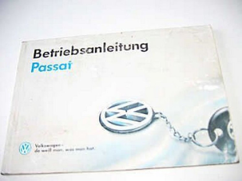 Betriebsanleitung passat - betriebsanleitung,