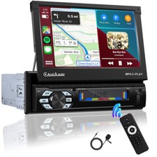 Single 1DIN 7" Autoradio Apple