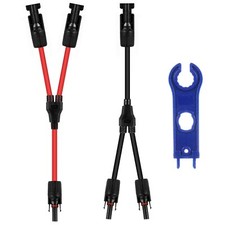 6 mm² Solarkabel Y Verteiler,Solarpanel,Y Stecker,Fotovoltaik,Solaranlage