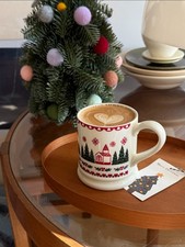 Weihnachten Keramik Tasse Festlich Kaffee Tee Tasse | Weihnachtsgeschenk Xmas Home Deko