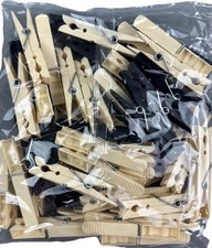 50× Wäscheklammern 74 mm –
