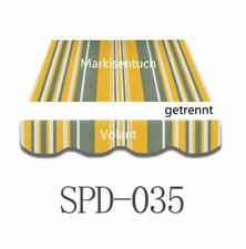 3x2,5m Markisetuch Markisenbespannung inkl.Volant Fertig genäht SPD035neu