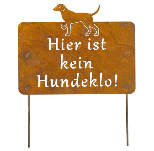 Kein hundeklo metall - metall, stecker