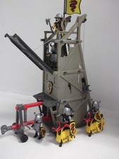Playmobil Belagerungsturm aus 4441 Ritter Figuren Waffen Pferde für Burg SET 2