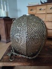 Metall Windlicht - Kugel zum