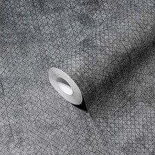 5 R0llen  AS  Vliestapete,Grau