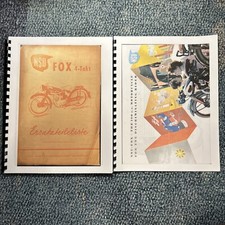 NSU Fox Parts List Book Manual