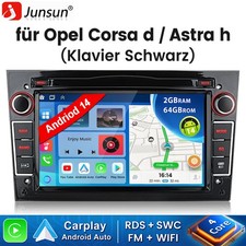 Für Opel Corsa C/D Zafira B Astra G H Android 14 Carplay Autoradio GPS NAVI HIFI
