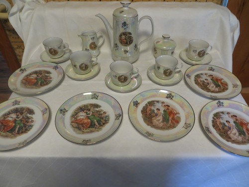 Perlmutt kaffeservice kahla - kaffeservice,