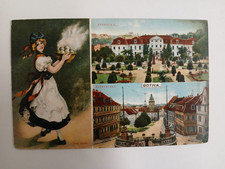 AK Gotha Mehrbild Orangerie Marktplatz