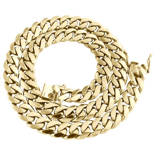 10k gelbgold miami cuban - cuban, link
