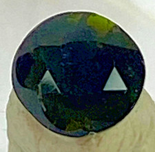 Turmalin Schmuckstein facettiert geschliffen Minas Gerais Brasilien ca 4,9x5,1mm