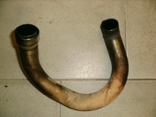 Auspuff krümmer husqvarna te - auspuff,