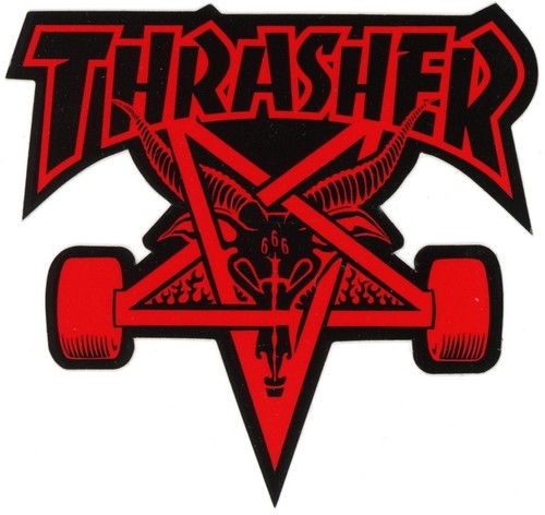 Thrasher skateboard magazin - skateboard,