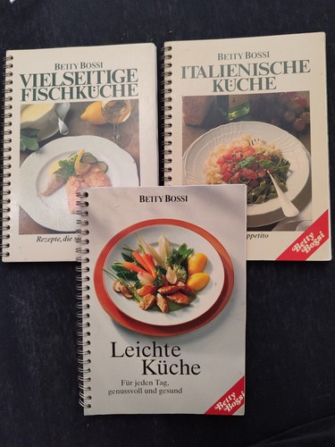 Betty bossi kochbücher - 3x,