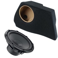 BMW 1 E87 Auto Spezifisches Bass Gehäuse + 25cm 4 Ohm Subwoofer HERTZ CS250 S4