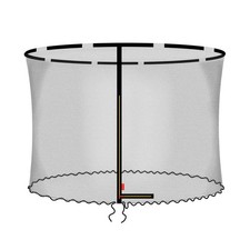 Sicherheitsnetz Netz kompatibel mit Trampolin Ultrasport Deluxe 366 cm