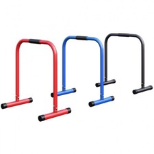 GORILLA SPORTS® Dip Barren Ständer Parallettes Dip Station Push Up Bars Fitness
