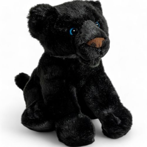 Panther schwarz sitzend 28 - panther,