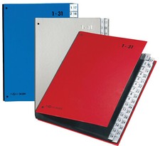 Pultordner PAGNA A4 1-31 Hartpappe , neu , Vorordner Unterschriftenmappe 