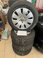 16" Audi A4 8K Stahlfelgen 8K0601027 Winterräder 205/60R16 92H Dunlop