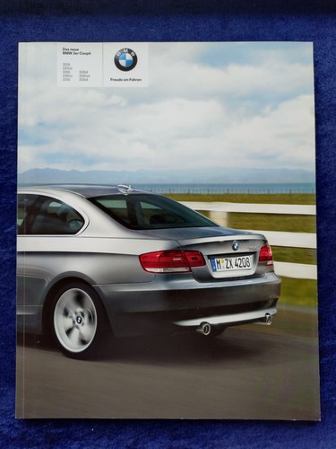 Bmw 3er coupe prospekt 2006 - coupe, 2.2006