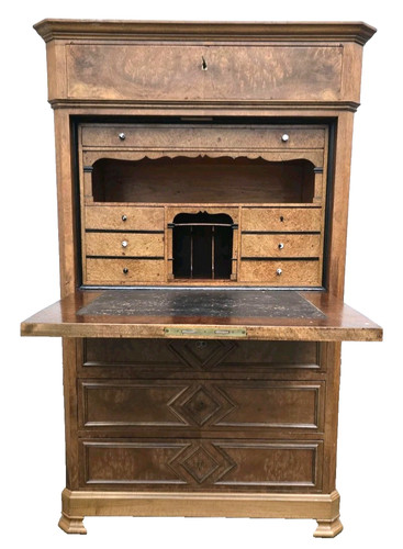 Biedermeier sekretär mit - biedermeier ,