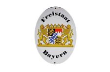 Schild "Freistaat Bayern"