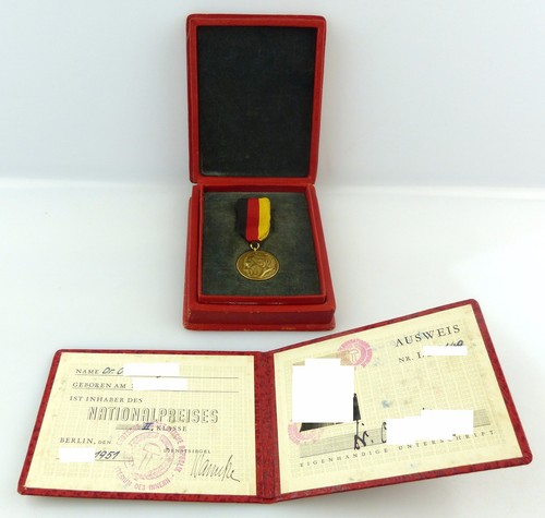 Nationalpreis der ddr - ddr, in