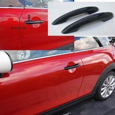 TÜRGRIFFE VERKLEIDUNGEN GLANZ SCHWARZ KEYLESS GO FÜR MINI COOPER F56 F57 Cabrio