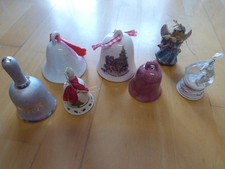 5 (Weihnachts)glocken, Engel und Schneekugel