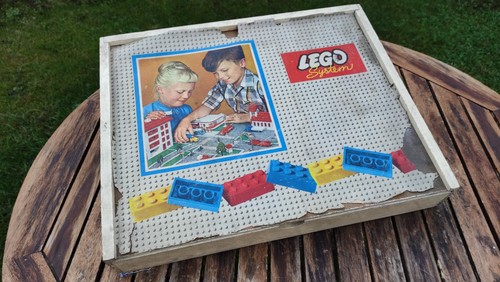 Lego holzkasten sortierkasten - lego,