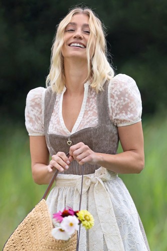 Samt dirndl eidenberg - samt,