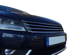 Für VW Passat 3C B7 Frontgrill Sportgrill Kühlergrill ohne Emblem schwarz chrom