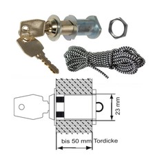 Notentriegelungsschloss Notentriegelung zu Hörmann Garagentor Antrieb Schwingtor