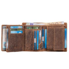 Herren Geldbörse Echt Leder