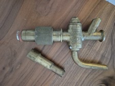 Messing-Zapfhahn Keg „Diebels Alt", Bier-Schankhahn aus mit Lüfter 
