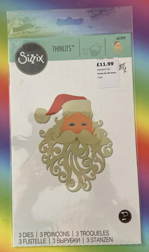 Sizzix santa stanzenset 661299 - stanzenset,