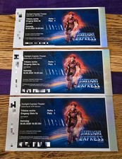 3 X Starlight Express Tickets