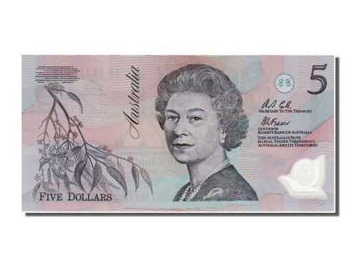 Geldschein australien 5 - geldschein,, australien,
