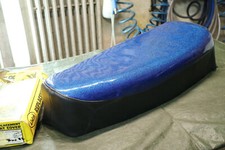 Lintek Sitzbank Bezug Blau NOS für Vespa PX 80 125 150 200 Alt (PE) Seat Cover