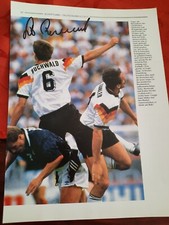 Unikat.Orig. Autogramm.Guido Buchwald. WM. VfB Stuttgart. DFB. Rarität. 