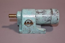 Briefbeschwerer Adam Baumüller Elektromotoren Antik Messing Reklame/u2