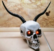 Großer Totenschädel  LEDs +