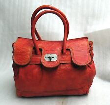 LIEBESKIND Ledertasche TASCHE Tragetasche LEDER Shopper HENKELTASCHE Rarität3746